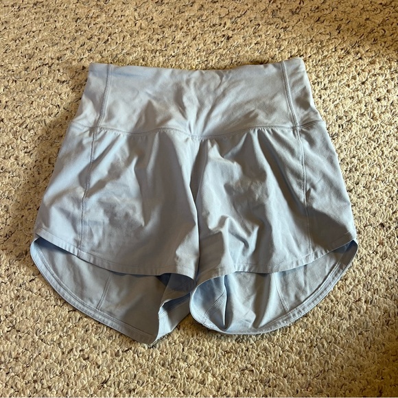 lululemon athletica Pants - Lululemon Light Blue Speed Ups